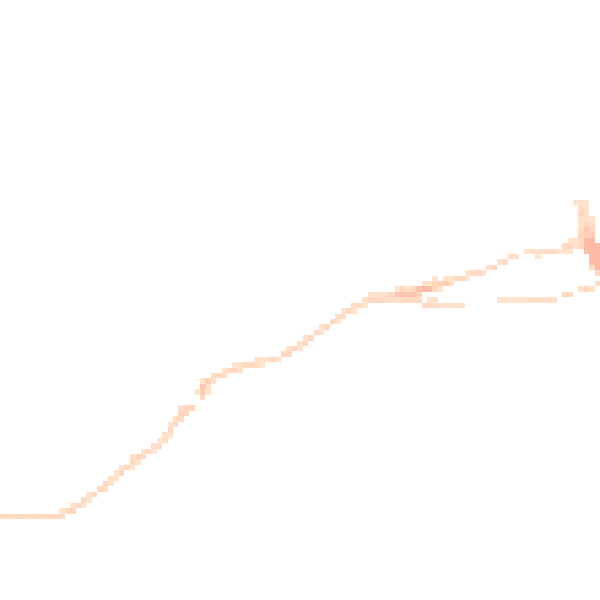 Night-time road noise heatmap for TR26 1AW