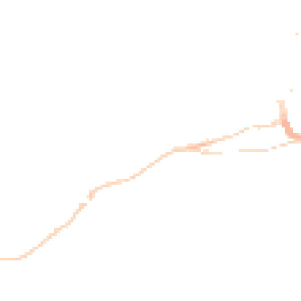 Night-time road noise heatmap for TR26 1AZ