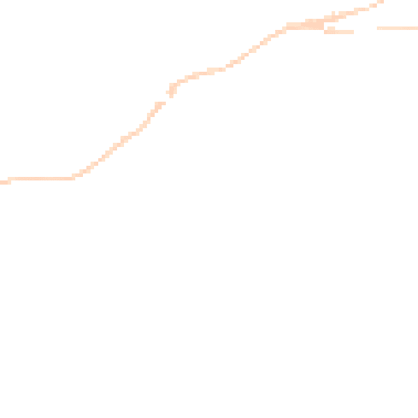 Night-time road noise heatmap for TR26 1DF