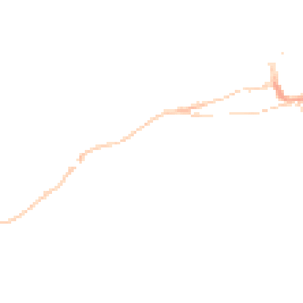 Night-time road noise heatmap for TR26 1DQ