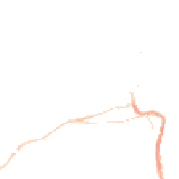 Night-time road noise heatmap for TR26 1DR