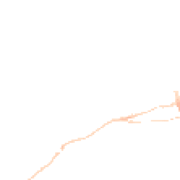 Night-time road noise heatmap for TR26 1EG