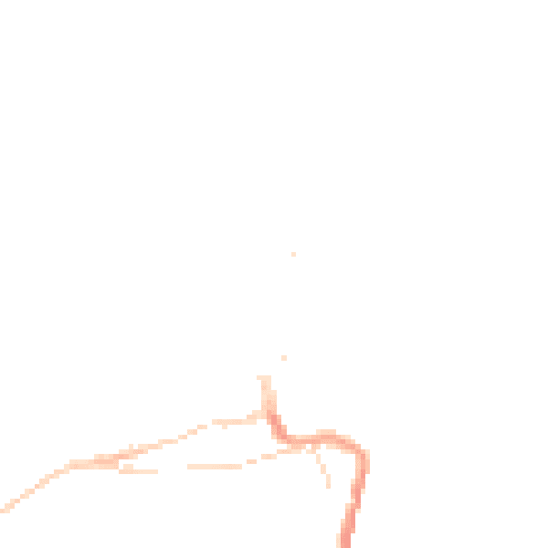 Night-time road noise heatmap for TR26 1HJ