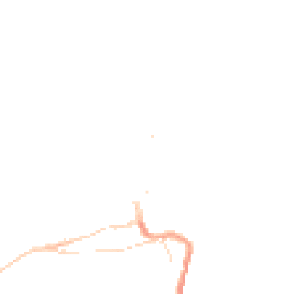 Night-time road noise heatmap for TR26 1LD