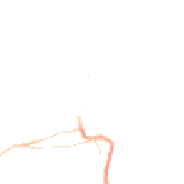 Night-time road noise heatmap for TR26 1LF