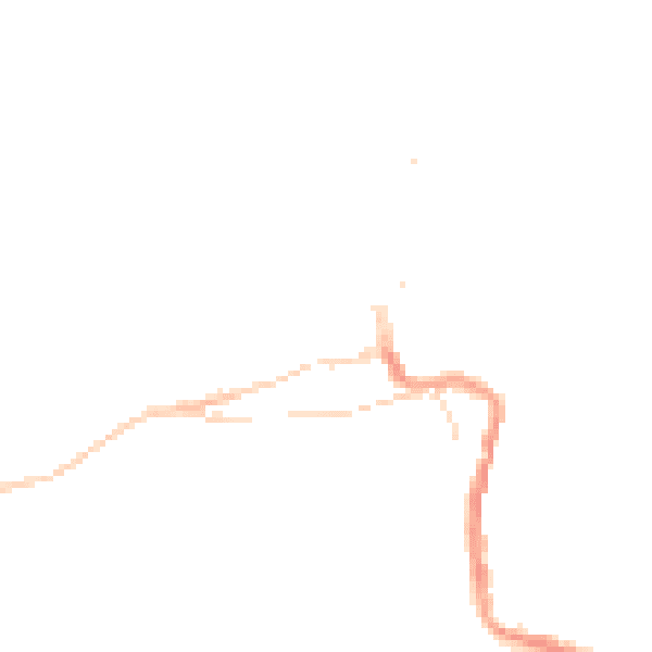 Night-time road noise heatmap for TR26 1SH