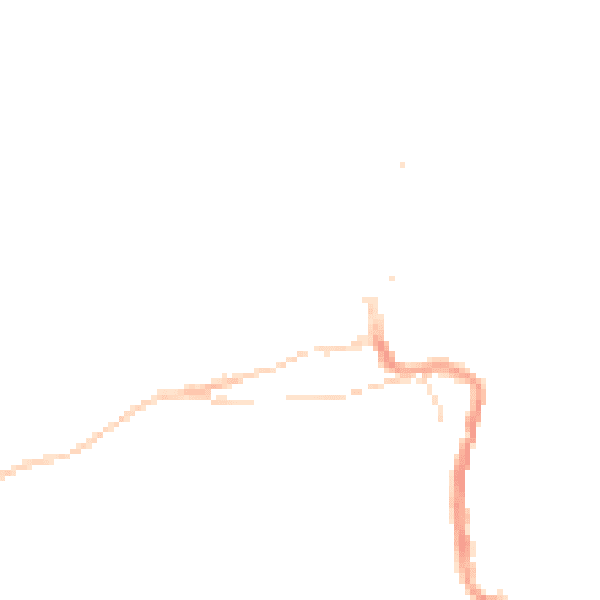 Night-time road noise heatmap for TR26 1SP