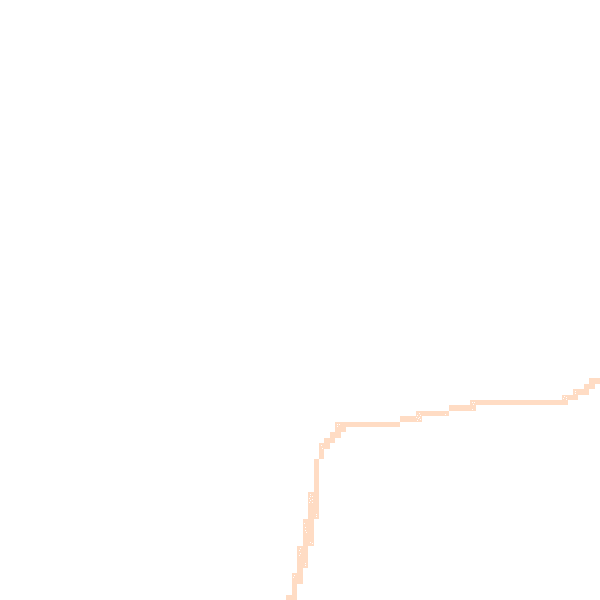 Night-time road noise heatmap for TR26 3AD