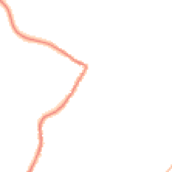 Night-time road noise heatmap for TR26 3EA