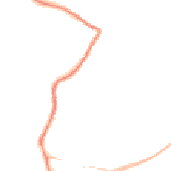 Night-time road noise heatmap for TR26 3ER