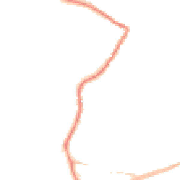Night-time road noise heatmap for TR26 3EW