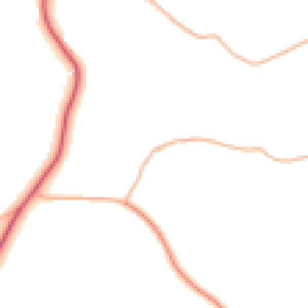 Daytime road noise heatmap for TR26 3JA