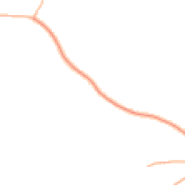 Daytime road noise heatmap for TR26 3JQ