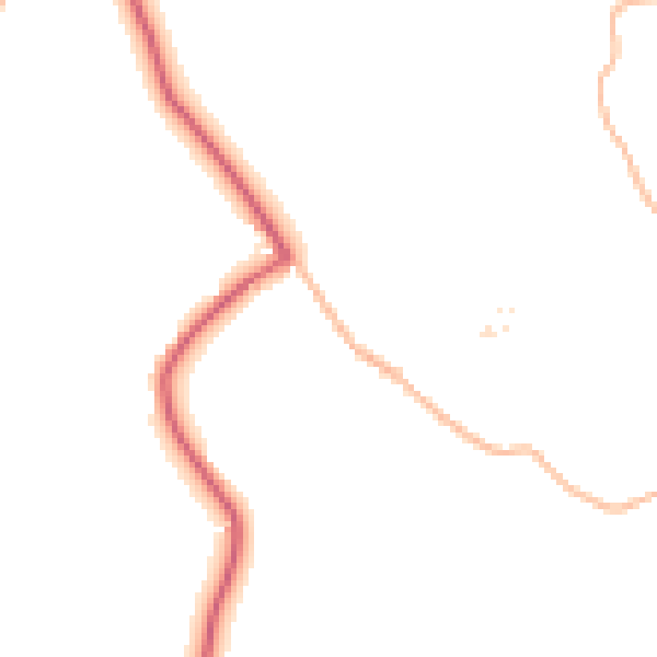 Daytime road noise heatmap for TR26 3NA