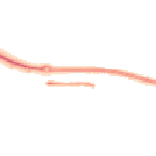 Night-time road noise heatmap for TR3 6BG