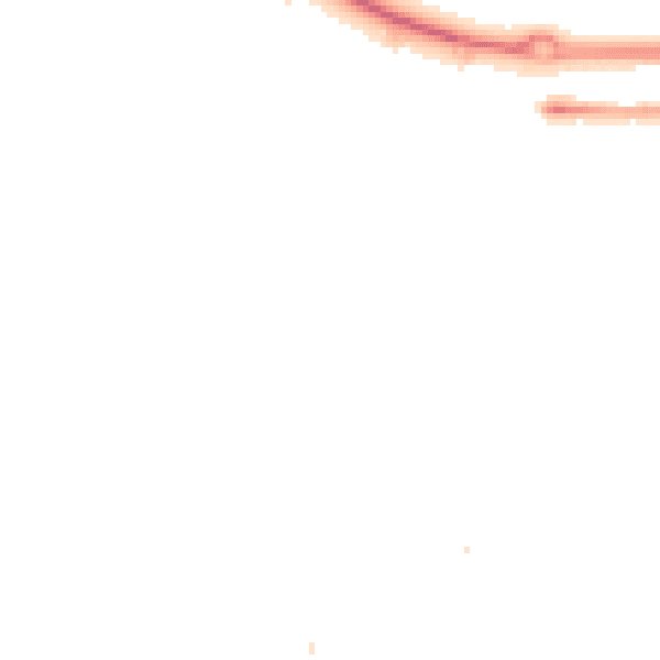 Night-time road noise heatmap for TR3 6BW