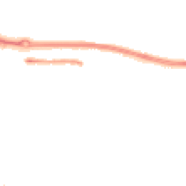 Night-time road noise heatmap for TR3 6DJ