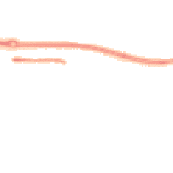 Night-time road noise heatmap for TR3 6DN