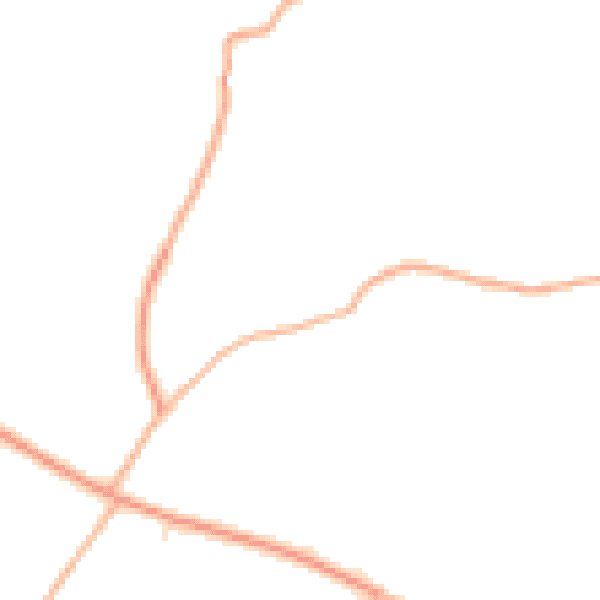 Daytime road noise heatmap for TR3 6EQ