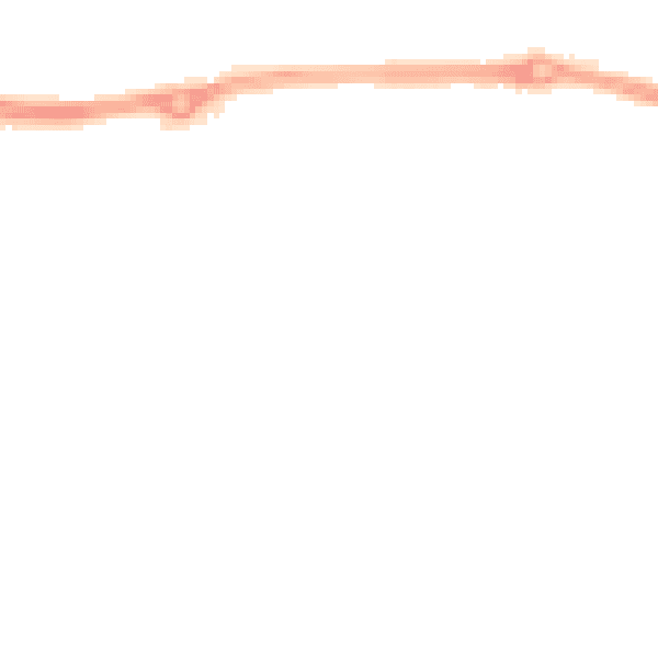 Night-time road noise heatmap for TR3 6FJ