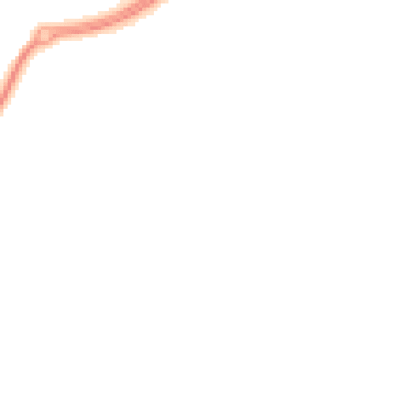 Night-time road noise heatmap for TR3 6NE