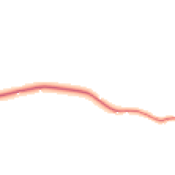 Daytime road noise heatmap for TR3 6QH