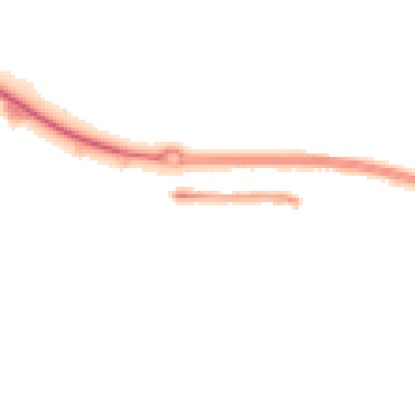 Night-time road noise heatmap for TR3 6TP