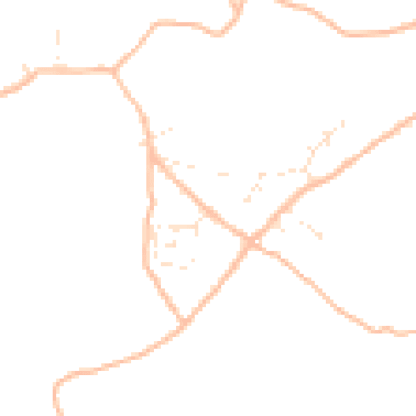 Daytime road noise heatmap for TR3 7BL