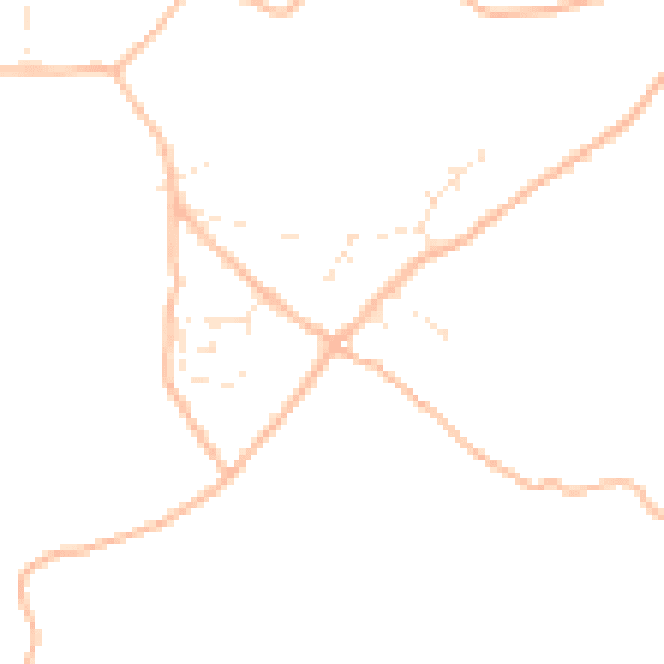 Daytime road noise heatmap for TR3 7BQ