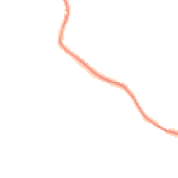 Night-time road noise heatmap for TR3 7EL
