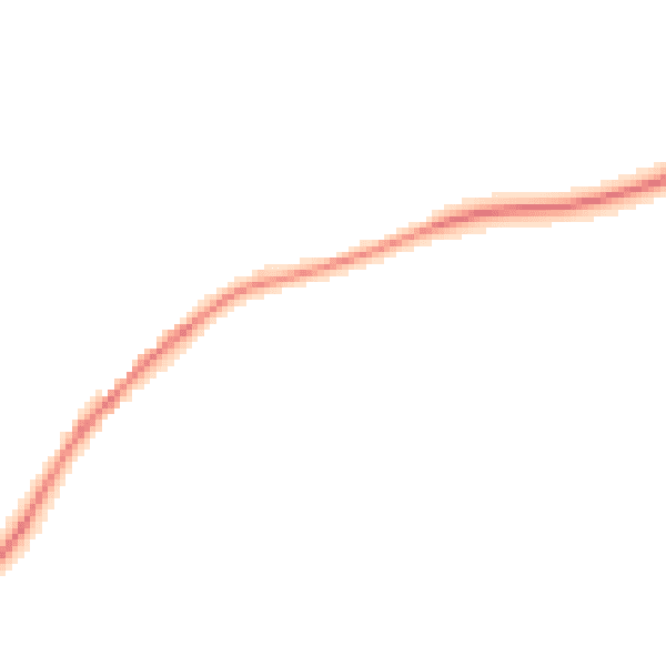 Night-time road noise heatmap for TR3 7NZ