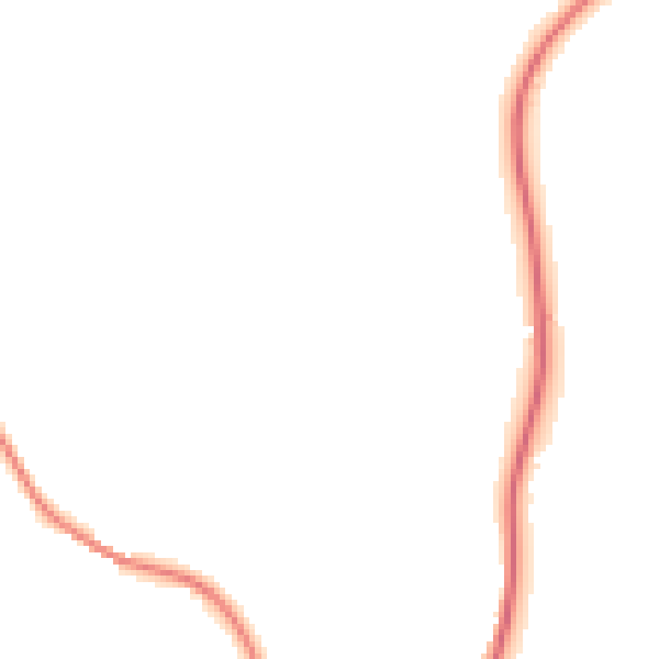 Night-time road noise heatmap for TR3 7QS