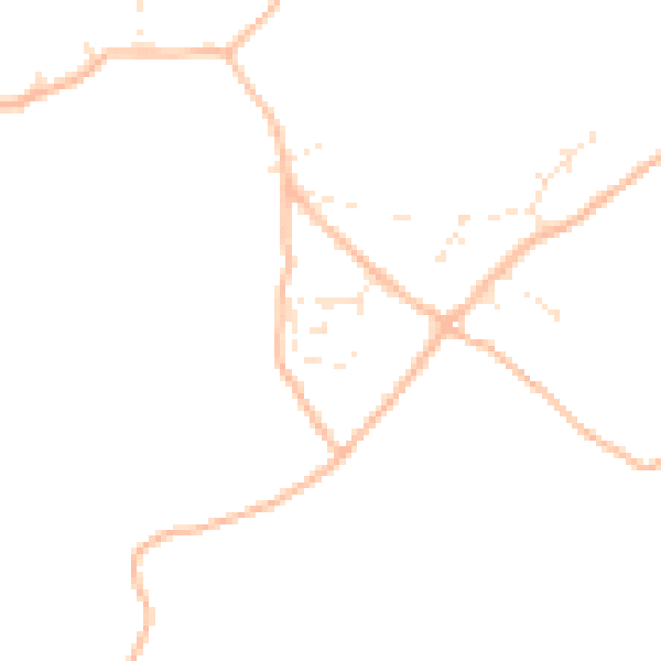 Daytime road noise heatmap for TR3 7RB