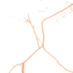 Daytime road noise heatmap for TR4 8AA