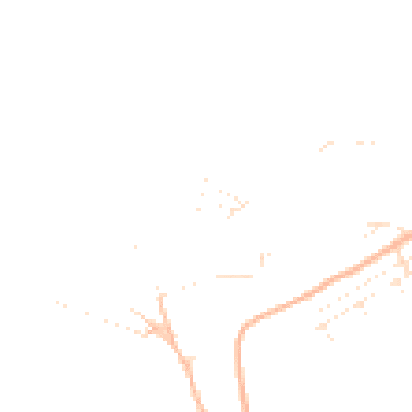 Daytime road noise heatmap for TR4 8AN