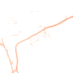Daytime road noise heatmap for TR4 8AQ