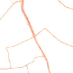 Daytime road noise heatmap for TR4 8AT