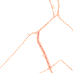 Daytime road noise heatmap for TR4 8AU