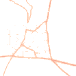Daytime road noise heatmap for TR4 8BA
