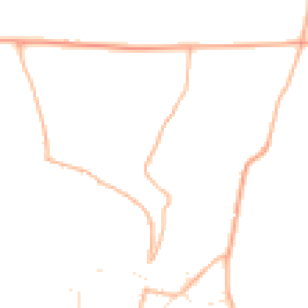 Daytime road noise heatmap for TR4 8BL