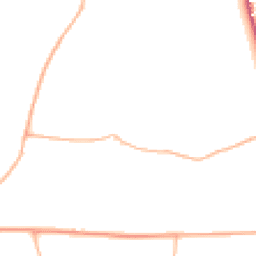 Daytime road noise heatmap for TR4 8BU