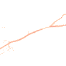 Daytime road noise heatmap for TR4 8BZ