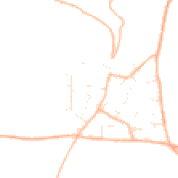 Daytime road noise heatmap for TR4 8DN