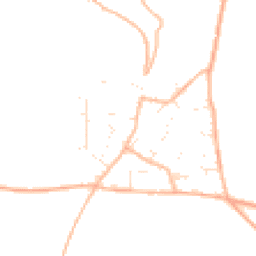Daytime road noise heatmap for TR4 8DU