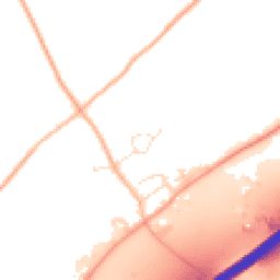 Daytime road noise heatmap for TR4 8EN