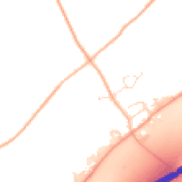 Daytime road noise heatmap for TR4 8EW