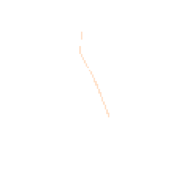 Night-time road noise heatmap for TR4 8FB