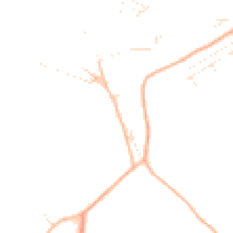 Daytime road noise heatmap for TR4 8FF