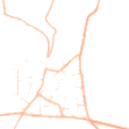 Daytime road noise heatmap for TR4 8FG