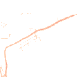 Daytime road noise heatmap for TR4 8FR